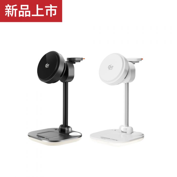 大通 WP255 PRO Qi2.2 25W 五合一涼感無線充電座
